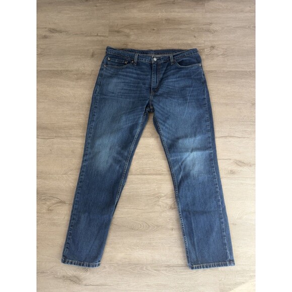 Levi’s 511 Slim Fit Jeans Men’s 38x30 Blue Medium Wash Straight Leg Denim - Picture 2 of 9